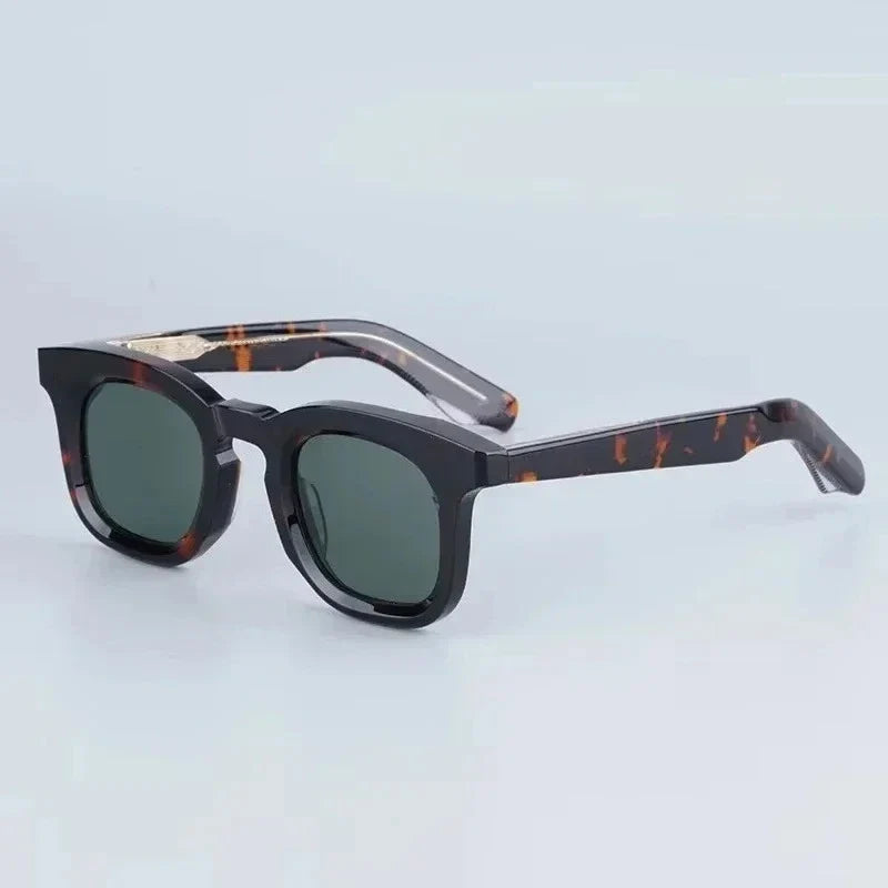 JMM Devaux Acetate Rectangle Sunglasses Uv400 Men and Women High Quality Classical Handmade Prescription Eyeglasses with Case