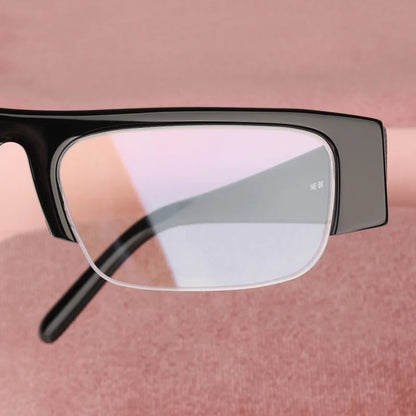 New Women Semi-Rimless Acetate Sunglasses Brand Desinger  Retro Fashionable Eyeware Ladies Traveling Rectangle For SUN GLASSES